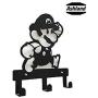 Ashland | Clothes Hanger Kids Creative Room Decoration Clothes Coat Rack 3 Hook (Super Mario)