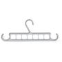 10pcs Random Color Multifunction Wardrobe Space Saving, 9-Hole Magic Clothes Hanger Closet Storage Vertical Organizer Coat Hanger with Hook