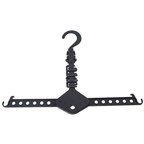 lliang Hangers Multifunctional Telescopic Folding Hanger Magic Hangers for Clothes Wet and Dry Travel Portable Outdoor Closet Organizer