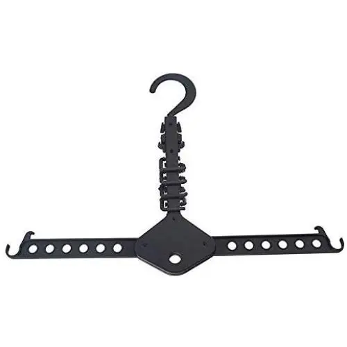lliang Hangers Multifunctional Telescopic Folding Hanger Magic Hangers for Clothes Wet and Dry Travel Portable Outdoor Closet Organizer
