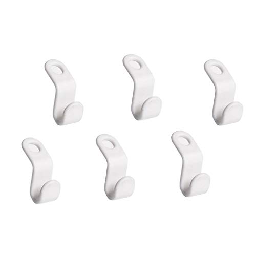 Smoxx Closet Hanger Wonder Space Saver Magic Extension Hook Clothing Rack 6pcs for Clothes Rolling Closet Organizer