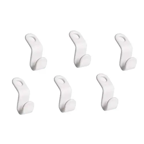 Smoxx Closet Hanger Wonder Space Saver Magic Extension Hook Clothing Rack 6pcs for Clothes Rolling Closet Organizer