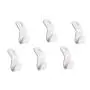 Smoxx Closet Hanger Wonder Space Saver Magic Extension Hook Clothing Rack 6pcs for Clothes Rolling Closet Organizer