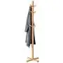 LANGRIA Coat Hook Bamboo Wooden Coat Rack and Hook Rack with 3 Tiers 12 Hooks and Solid Feet Hall Tree Coat Rack for Clothes Scarves and Hats, Bamboo Natural Color LANGRIA Coat Hook Bamboo Wooden Coat Rack and Hook Rack with 3 Tiers 12 Hooks and Solid Feet Hall Tree Coat Rack for Clothes Scarves and Hats, Bamboo Natural Color