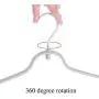 Iddefee Clothes Hanger Pack of 12 Adults Pants Hangers with Clips Jeans Skirt Underwear Hanger Clip Hanger Multifunctional Hanger Pants Hangers (Color : Green, Size : 4024CM)