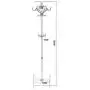 COAT RACK Stainless Steel Floor Hangers Rotary Interior Racks European Clothes Rack Combination (Color : Gold) COAT RACK Stainless Steel Floor Hangers Rotary Interior Racks European Clothes Rack Combination (Color : Gold)