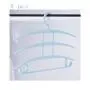 HJYPYJ Magic Hanger,Layered Storage Folding Hanger,3 in 1 PP Space-Saving Organizer Hanger Strong Bearing Capacity/Blue / 2 pcs HJYPYJ Magic Hanger,Layered Storage Folding Hanger,3 in 1 PP Space-Saving Organizer Hanger Strong Bearing Capacity/Blue / 2 pcs