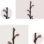 LLDDP Coat Hooks Wall Coat Racks Clothes Rack Modern Floor Hanger Metal Coat Stand Office Bedroom Simple Clothes Tree Living Room Hall Nordic Hat Coat Rack Hall Tree Free Standing Garment Racks