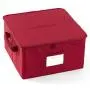 Covermates ? 14 Inch Zip-Top Storage Boxes -14W x 14D x 10H ?? 2 YR Warranty ? Year Around Protection - Scarlett Red Covermates ? 14 Inch Zip-Top Storage Boxes -14W x 14D x 10H ?? 2 YR Warranty ? Year Around Protection - Scarlett Red
