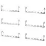 Clothes Hanger Holders Save Space Non-Slip Clothing Organizer Practical Racks Hangers for Clothes 10pcs