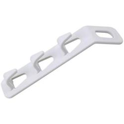 LoveAloe 4 Pcs/Box Clothes Hanger Connector Hooks Space Saving Organizer Hooks for Clothes Cabinet