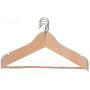 5 Pcs Wooden Adult Clothes Hangers for Jeans Pants Coat Hanger Home Storage Holder Dress Long Racks