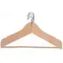 5 Pcs Wooden Adult Clothes Hangers for Jeans Pants Coat Hanger Home Storage Holder Dress Long Racks