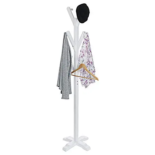 Mapsoul Multi-Function Rack Solid Wood Tree Coat Racks Simple Elegant Entryway Hall Free Standing Hanging with Sturdy Base 6 Hooks Clothes Scarf Hat Jacket Umbrella Bag Holder Hanger Mapsoul Multi-Function Rack Solid Wood Tree Coat Racks Simple Elegant Entryway Hall Free Standing Hanging with Sturdy Base 6 Hooks Clothes Scarf Hat Jacket Umbrella Bag Holder Hanger