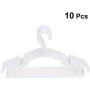 10pcs Anti-Skid Garment Clothes Hangers Non-Slip Heavy Duty Suit Hanger Drying Laundry Hooks Closet Space Saving