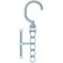 XISAOK 5 Holes Clothes Hanger Organizer Multifunction 360 Rotating Rack with Handle XISAOK 5 Holes Clothes Hanger Organizer Multifunction 360 Rotating Rack with Handle
