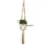 ? 4PCS Macrame Plant Hanger Wall Art Indoor Outdoor Use Elegant Bohemian Home Decor Flower Pot Holder Basket ? 4PCS Macrame Plant Hanger Wall Art Indoor Outdoor Use Elegant Bohemian Home Decor Flower Pot Holder Basket