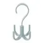 Dabixx 360 Degree Rotating Belt Hanger Scarf Tie Rack Holder Hook Closet Organizer - Blue Dabixx 360 Degree Rotating Belt Hanger Scarf Tie Rack Holder Hook Closet Organizer - Blue