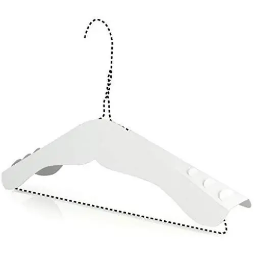 HANGERWORLD 50 Cardboard Shoulder Support Guards for Metal Coat Clothes Garment Hangers Suits Jackets Jumpers Shirts HANGERWORLD 50 Cardboard Shoulder Support Guards for Metal Coat Clothes Garment Hangers Suits Jackets Jumpers Shirts