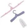 Portable Folding Multi-Function Clothes Hangers, Perfect for Travel Business Trip 36g [3Pack]