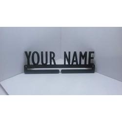 Personalized Customized Name Medal Display Rack Hanger Holder Custom Sport Organizer Gift