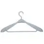 Wide Shoulder Marker Hangers Household Non-Slip Clothes Hangers Multi-Purpose Clothes Hangers Plastic Clothes Hangers 10pcs Random Color
