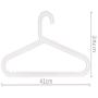 10pcs Random Color Stainless Steel Clothes Hanger Non-Slip Space Saving Clothes Hangers with Hook Closet Organizer Drying Racks