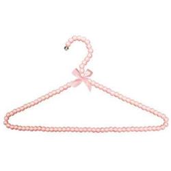 5pcs Random Color 40cm Pearl Plastic Adult Hanger Clothes Rack Hangers for Clothes Coat Sweater Dress Hanger