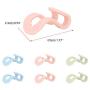 20piece Mini Clothes Hanger Plastic Easy Hook Wardrobe Storage Creative Clothes Holder Hooks Home Closet Organizer Storage Rack Random Color