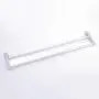Valensha 60cm Towel Rack, Hand Towel Ring Towel Bar Holder Bathroom Double Towel Rack 2 Bar Space Aluminum Kitchen Towel Bar Bath Towels Hanger Hook, Wall Hanging Cloth Holder Valensha 60cm Towel Rack, Hand Towel Ring Towel Bar Holder Bathroom Double Towel Rack 2 Bar Space Aluminum Kitchen Towel Bar Bath Towels Hanger Hook, Wall Hanging Cloth Holder