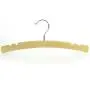 HANGERWORLD 20 Natural Wooden 11.8inch Kids Cresent Shaped Notched Coat Clothes Garment Hangers Baby Toddler HANGERWORLD 20 Natural Wooden 11.8inch Kids Cresent Shaped Notched Coat Clothes Garment Hangers Baby Toddler