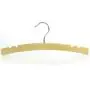 HANGERWORLD 10 Natural Wooden 11.8inch Kids Cresent Shaped Notched Coat Clothes Garment Hangers Baby Toddler HANGERWORLD 10 Natural Wooden 11.8inch Kids Cresent Shaped Notched Coat Clothes Garment Hangers Baby Toddler