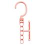 10pcs Random Color Five Hole Magic Hanger Creative Rotating Fivehole Magic Clothes Hanger Handle Sorting Drying Organ 360° Space Saver Hangers