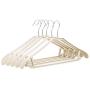 10pcs Random Color Anti-Skid Clothes Hangers， Suit Hangers Shirts Sweaters Dress Hanger Hook Drying Rack