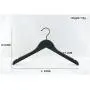 5pcs Luxury Black Wooden Hanger for Clothes Blouse Shirts 5pcs Luxury Black Wooden Hanger for Clothes Blouse Shirts