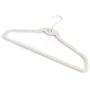 10pcs Velvet Hangers Space Saving Plastic Flocking Clothes Hangers Non-Slip Hangers 360 Degree Swivel Chrome Hook for Premium Suit Coats Jackets Pants and Dress Clothes Beige