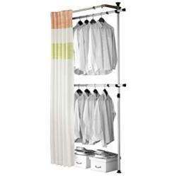 PRINCE HANGER, Curtain Set Clothing Rack (28mm (Upper Pole))