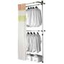 PRINCE HANGER, Curtain Set Clothing Rack (28mm (Upper Pole))