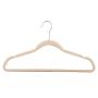 Michael Graves Design Ultra-Thin Non-Slip Velvet Clothing Hangers, Flocked & Durable, Closet Space Saving, for Garments, Suits, Dresses, Pants, Shirts, Coats, 25 Pack (Cream) Michael Graves Design Ultra-Thin Non-Slip Velvet Clothing Hangers, Flocked & Durable, Closet Space Saving, for Garments, Suits, Dresses, Pants, Shirts, Coats, 25 Pack (Cream)