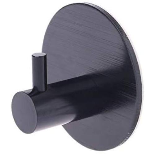 Flosky Self Adhesive Home Kitchen Wall Door Hook Key Rack Kitchen Key Clothes Coat Towel Hanger Aluminum