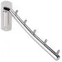 Alinory Clothes Hanger,Stainless Steel Wall Mounted Clothes Hanger with Swivel Arm Clothing Organizer Drying Rack Alinory Clothes Hanger,Stainless Steel Wall Mounted Clothes Hanger with Swivel Arm Clothing Organizer Drying Rack