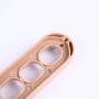 Hamkaw Hangers Closet Organizer, A Set of 3 Space Saving Hangers - Foldable - Non Slip, Eight Holes Multifunctional Magic Clothes Hanger for Heavy Clothes, Shirts Pants Dresses Coats