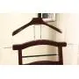 Alek...Shop Executive Suit Standing Valet Chair Mahogany Clothes Rack Hanger Organizer Wardrobe Solid Maple Wood Men Coat Butler Style Stand Metal Bedroom, Office