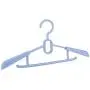 Ginyia Clothes Hanger, 5Pcs Durable Plastic Retractable Children Clothes Hanger Clothes Drying Rack for Drying Childrens Clothes(Blue)
