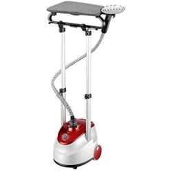 HWZXBCC 1800W，with Ironing Board，Flat Ironing/Hanging Ironing Two in one,Vertical/Handheld Hanging Ironing Machine, for All Garments (Color : Red)