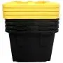 Greenmade 4 Pack Heavy-Duty Plastic Storage Boxes with Lids, 27 Gallon (4) Greenmade 4 Pack Heavy-Duty Plastic Storage Boxes with Lids, 27 Gallon (4)