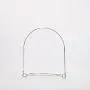 Sunlane 6 Pack Stainless Steel Wire Handles for Mason, Mason Jar Hanger, Canning Jars Hanger, Hanging Jars, Jar Hanging Hook for Regular Mouth Mason, Ball (6, Handle)