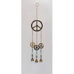 PEACE Sign Wind Chime or Window Hanger