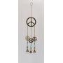 PEACE Sign Wind Chime or Window Hanger
