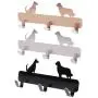 Waterproof Dog Shaped 3 Hooks Wall Door Rustic Hanger Clothes Coat Hat Key Hanging Home Kitchen Bathroom Decor Waterproof Dog Shaped 3 Hooks Wall Door Rustic Hanger Clothes Coat Hat Key Hanging Home Kitchen Bathroom Decor